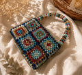 Luxury Multicolor Crystal Beaded Handbag