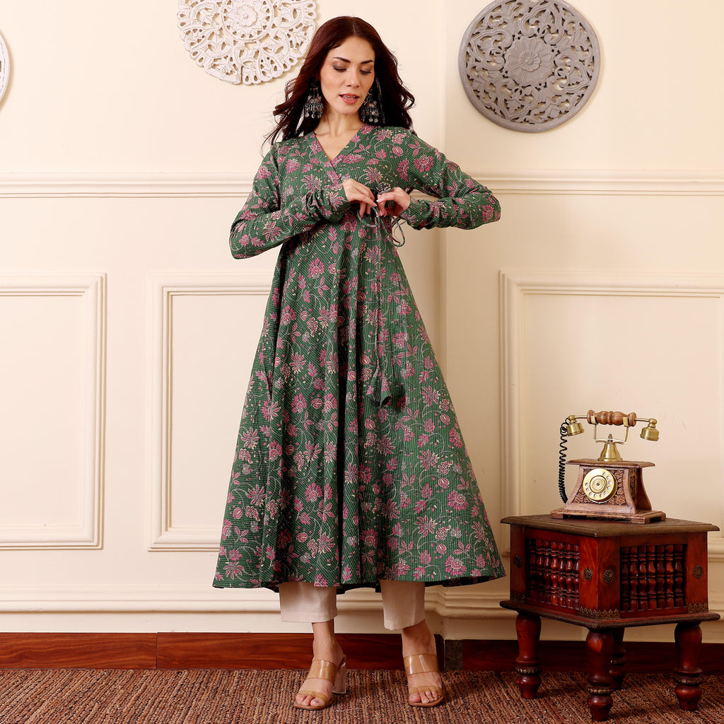 Shree Kantha Cotton Kurta