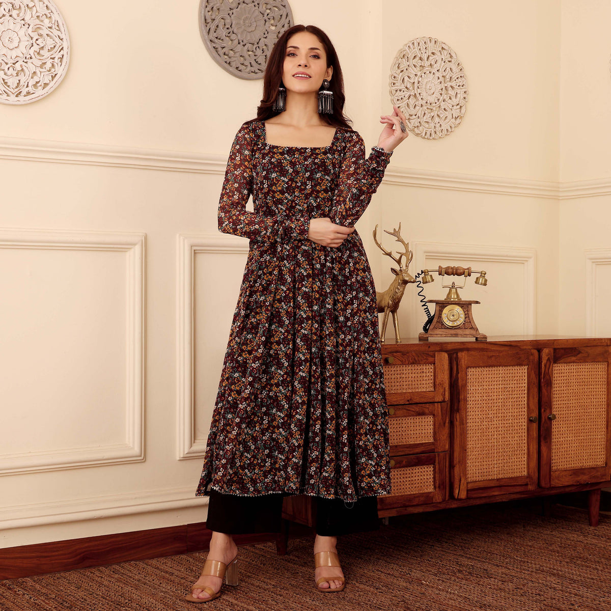 Ramola Georgette Kurta