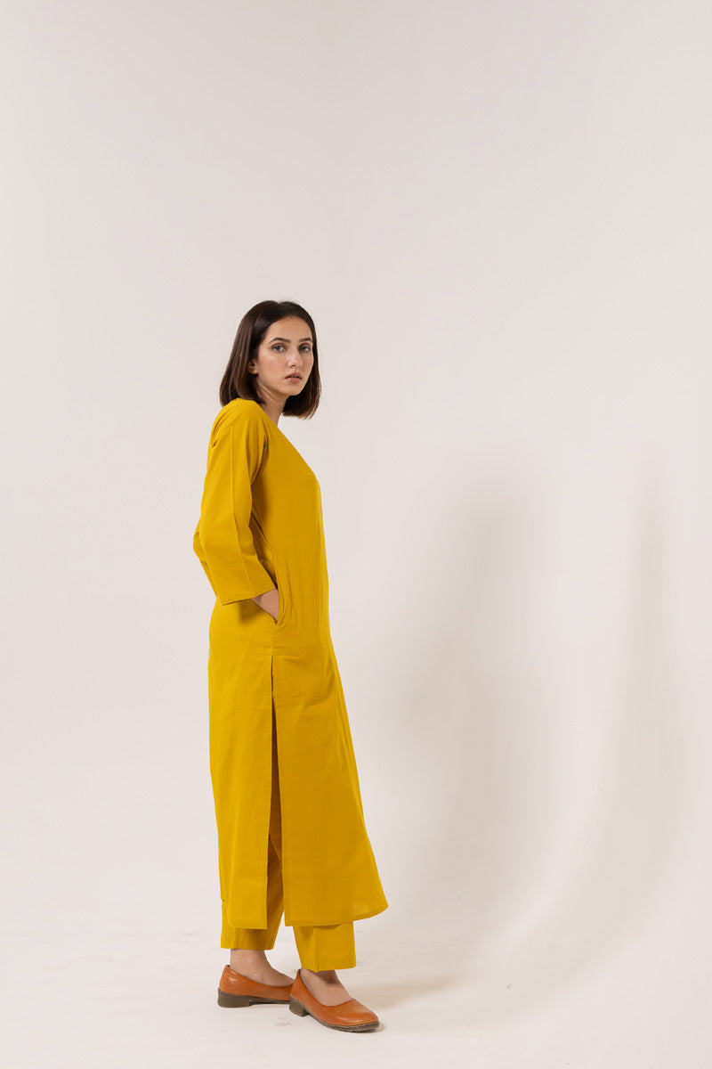 Set of 3 - Kurta, Dupatta & Pant - Earthy Echoes 02