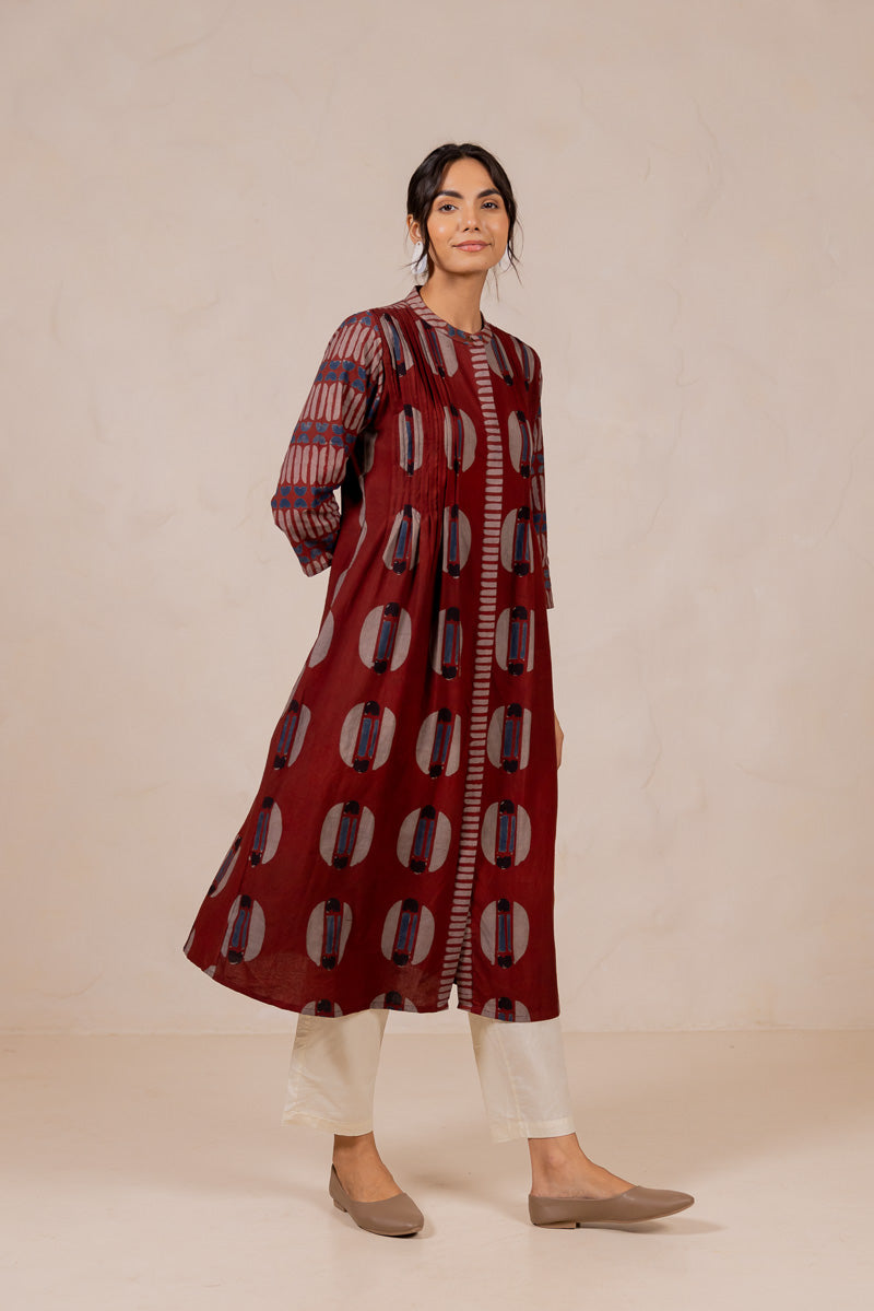 Pintuck Kurta - Lai