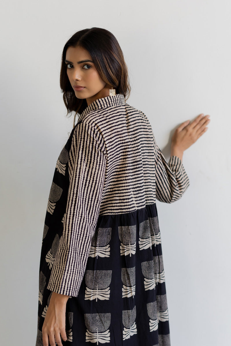 Luma Collared Kurta - Ovi