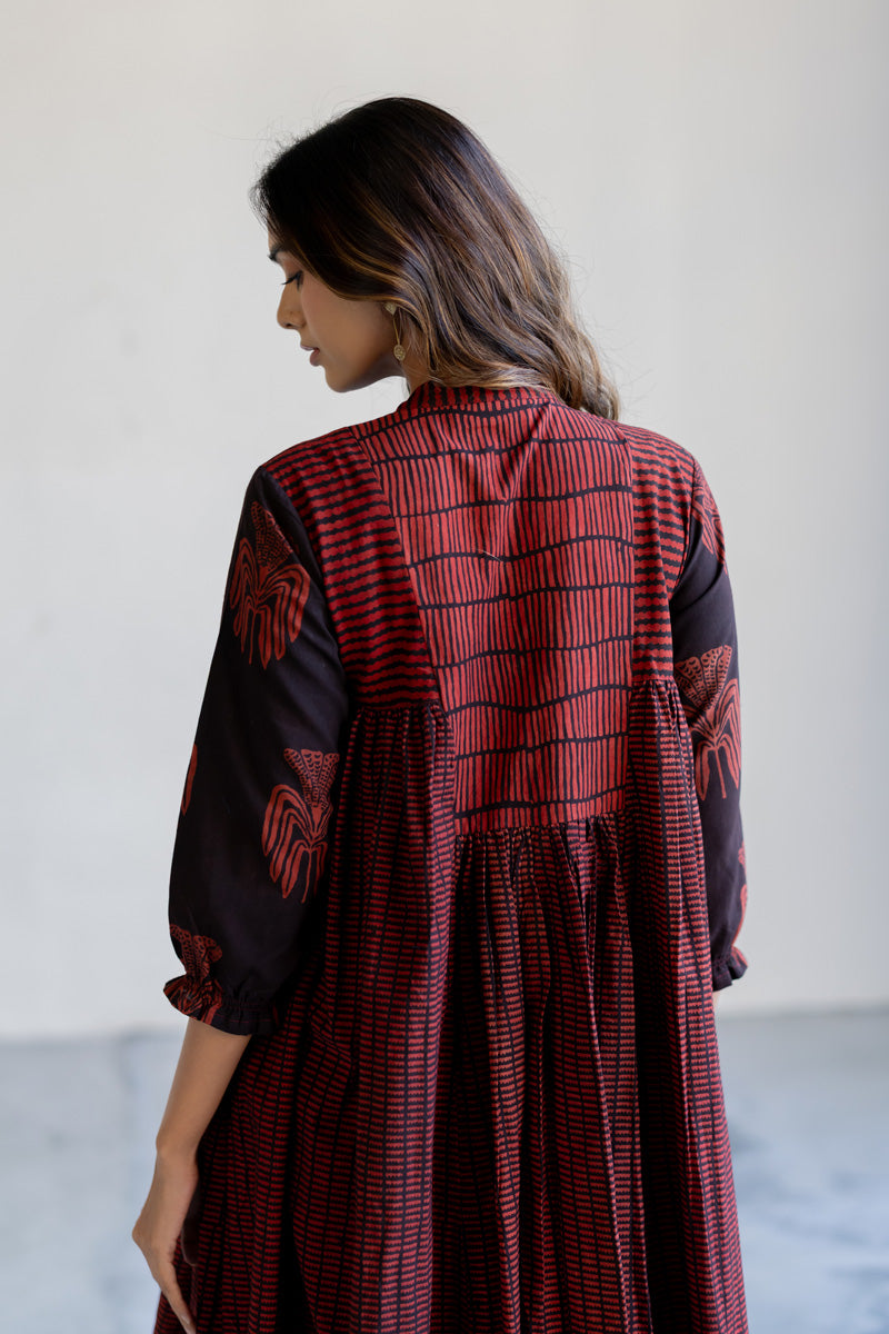 Amra Side Pleat Kurta - Yana