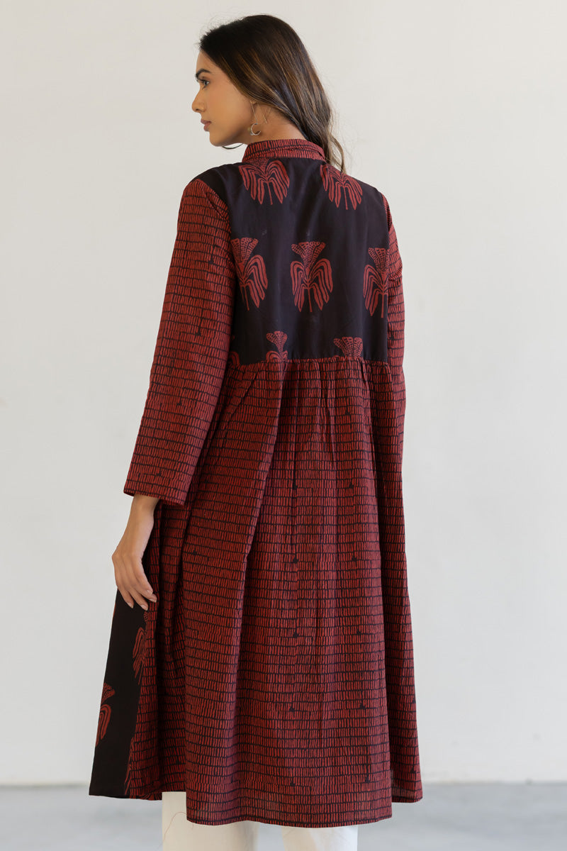 Luma Collared Kurta - Yana