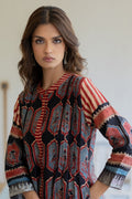 Chanderi Silk Pintuck Kurta Set of 2 - Noura